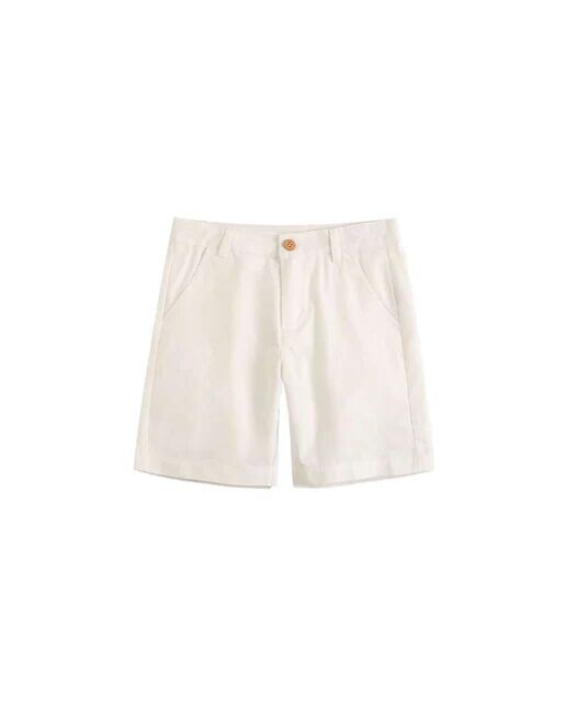 Однотонные шорты-бермуды для мальчика с регулируемой талией Dadati, белый
Однотонные шорты-бермуды для мальчика с регулируемой талией Dadati, белый