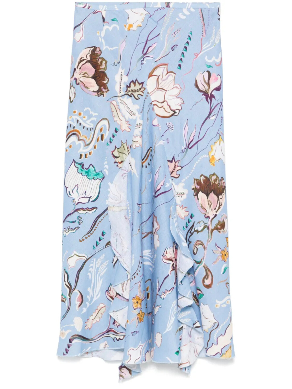 Юбка миди от Dorothee Schumacher Floral Power, синий
Юбка миди от Dorothee Schumacher Floral Power, синий