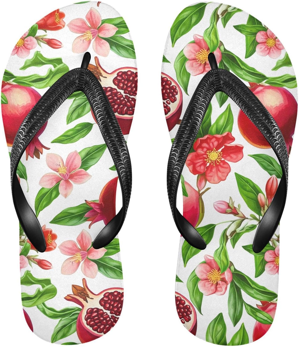 Белые сланцы с цветами граната, пляжные шлепанцы для душа, резиновые нескользящие летние тапочки для мужчин и женщин Sinestour
Белые сланцы с цветами граната, пляжные шлепанцы для душа, резиновые нескользящие летние тапочки для мужчин и женщин Sinestour