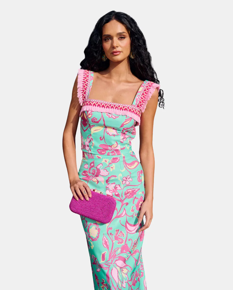 Женский топ с квадратным вырезом и принтом MIPHAI, бирюзовый
Женский топ с квадратным вырезом и принтом MIPHAI, бирюзовый