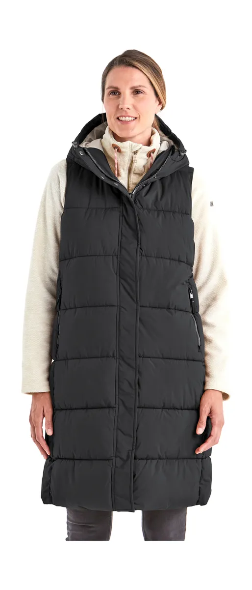 Г.И.Г.А. Стеганый жилет DX by killtec "GW 68 WMN QLTD VST" G.I.G.A. Dx By Killtec, черный 
Г.И.Г.А. Стеганый жилет DX by killtec "GW 68 WMN QLTD VST" G.I.G.A. Dx By Killtec, черный