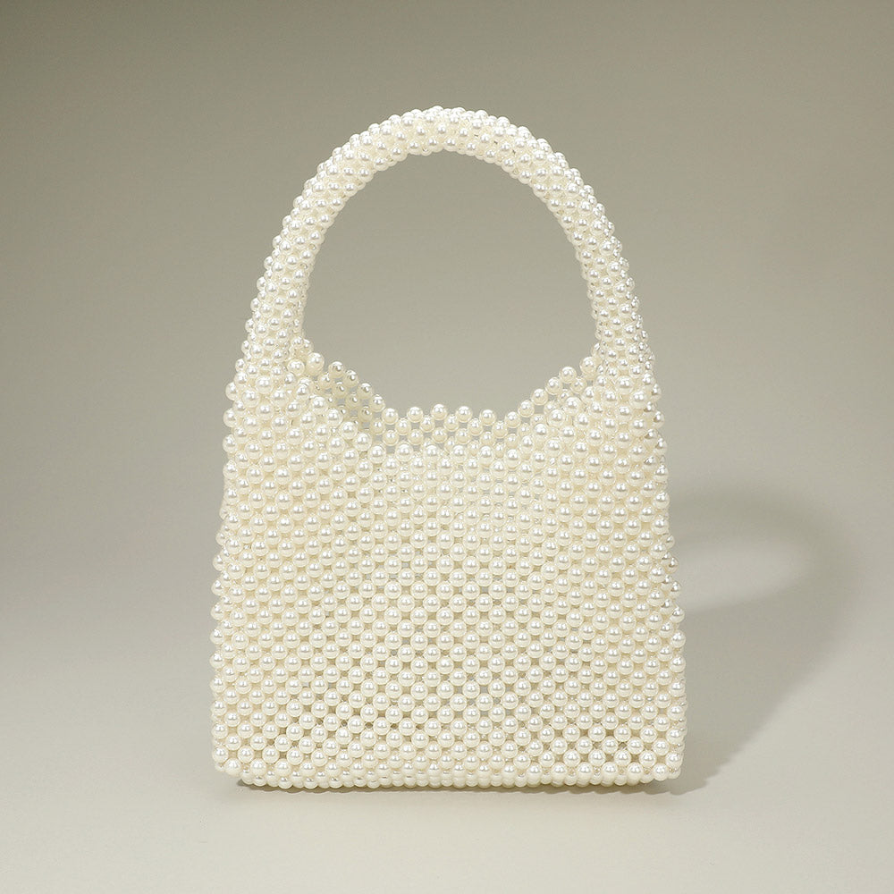 Жемчужная сумочка с верхней ручкой FASHNZFAB, кремовый/золотой
Жемчужная сумочка с верхней ручкой FASHNZFAB, кремовый/золотой