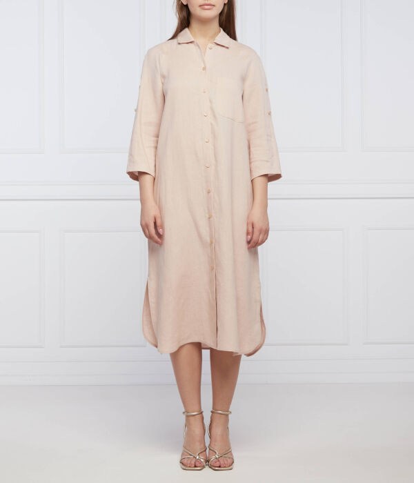 Льняное платье Riani, бежевый 
Льняное платье Riani, бежевый