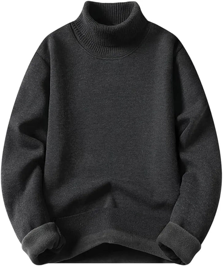 Толстый флисовый свитер-водолазка мужской slim
Толстый флисовый свитер-водолазка мужской slim