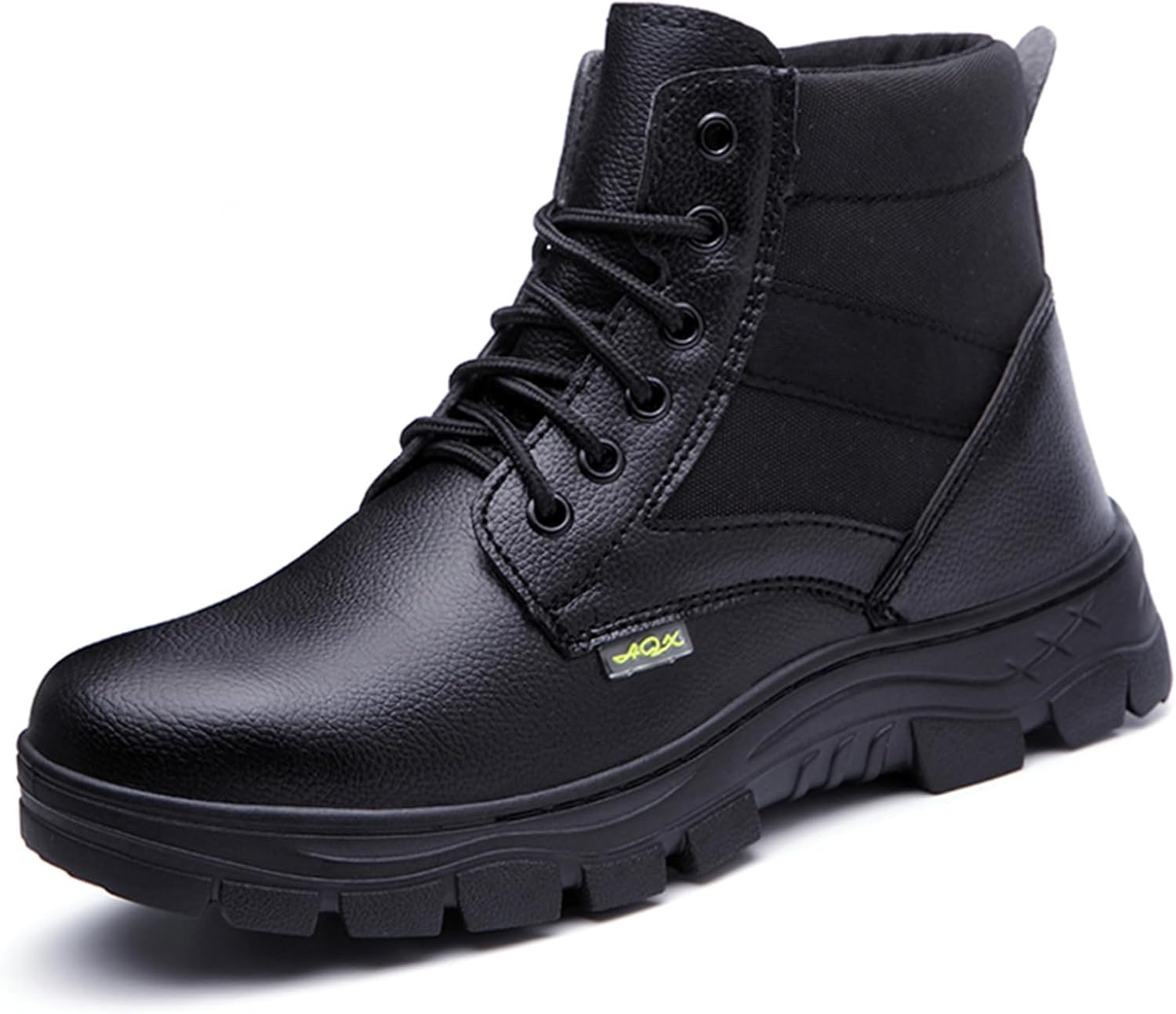 Мужские кожаные ботинки NXNBHSL с защищенным стальным носком, дышащие, легкие, комфортные, безопасные кроссовки с противоскользящей подошвой, ударопрочные, для работы на улице, черный
Мужские кожаные ботинки NXNBHSL с защищенным стальным носком, дышащие, легкие, комфортные, безопасные кроссовки с противоскользящей подошвой, ударопрочные, для работы на улице, черный