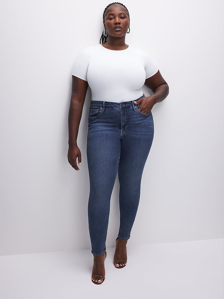 Джинсы скинни для хороших ног Good American, blue
Джинсы скинни для хороших ног Good American, blue