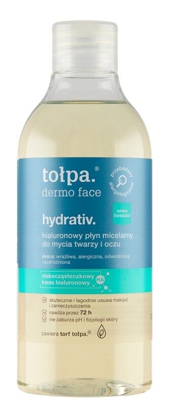 Мицеллярная жидкость Tołpa Dermo Face Hydrativ, 400 мл
Мицеллярная жидкость Tołpa Dermo Face Hydrativ, 400 мл