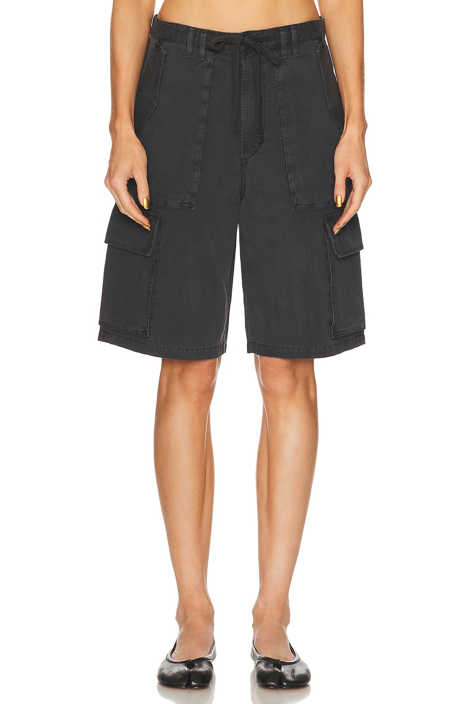 Утилитарные шорты Briar Agolde, Washed Black
Утилитарные шорты Briar Agolde, Washed Black