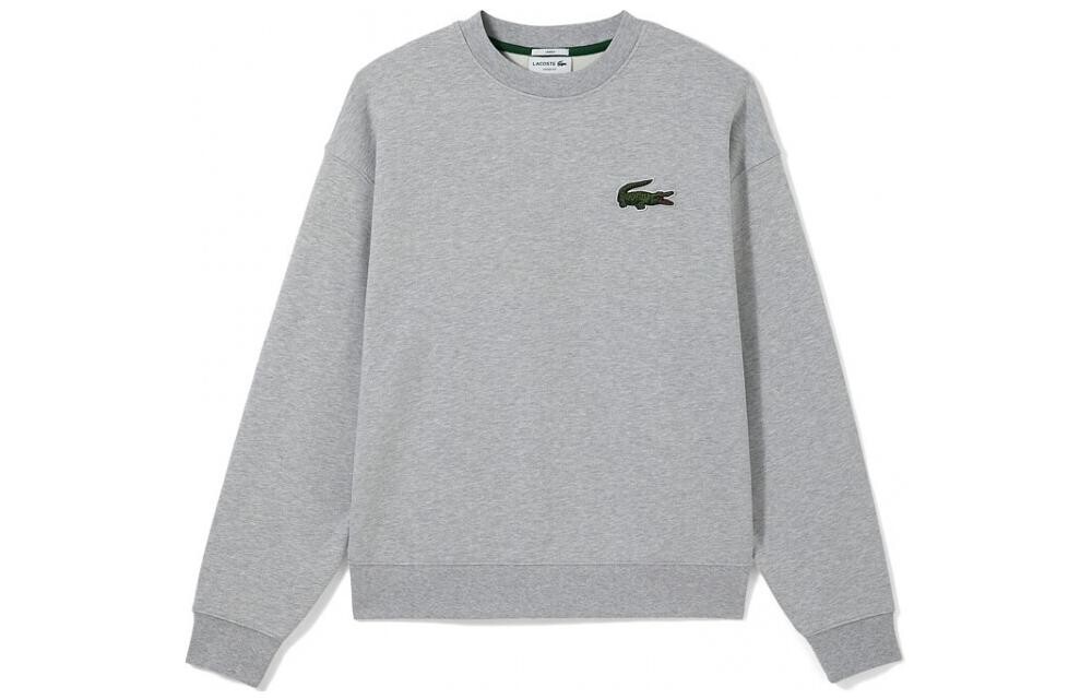 Толстовка унисекс серая Lacoste, серый
Толстовка унисекс серая Lacoste, серый