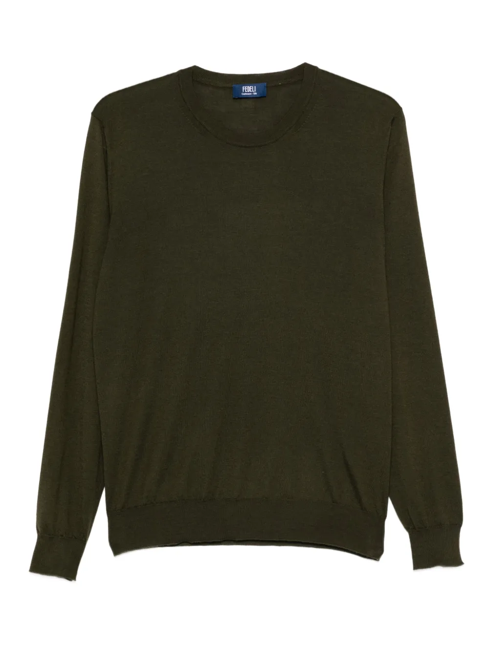 Кашемировый свитер с круглым вырезом Fedeli, зеленый
Кашемировый свитер с круглым вырезом Fedeli, зеленый