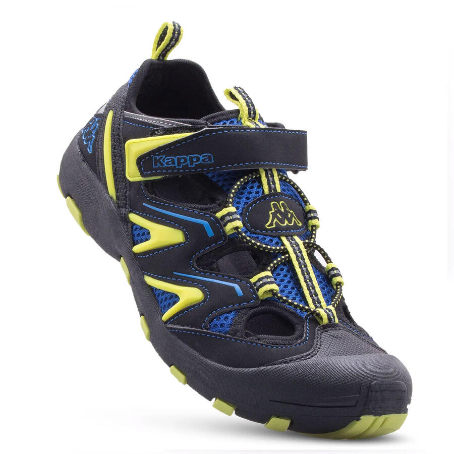 Детские сандалии Kappa, летние, 260682K 1133, цвет: чёрный/лаймовый
Детские сандалии Kappa, летние, 260682K 1133, цвет: чёрный/лаймовый