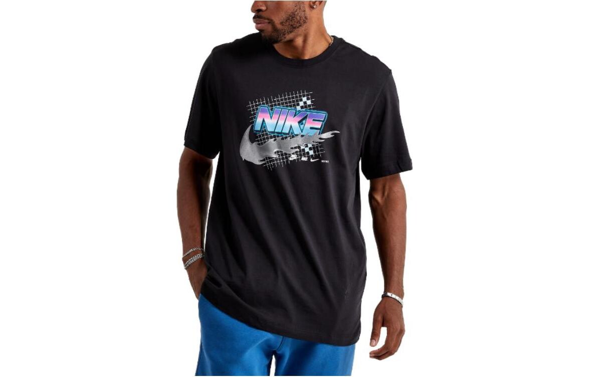 Футболка мужская черная Nike, черный
Футболка мужская черная Nike, черный