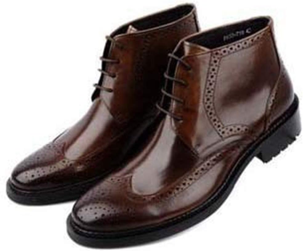 Мужские высокие ботинки Rui Landed Brogue, шнуровка, премиальная натуральная кожа, резьба, формальный деловой стиль, округлый носок, устойчивый каблук (Цвет: светлый кофе, Размер: 11 M US), коричневый
Мужские высокие ботинки Rui Landed Brogue, шнуровка, премиальная натуральная кожа, резьба, формальный деловой стиль, округлый носок, устойчивый каблук (Цвет: светлый кофе, Размер: 11 M US), коричневый