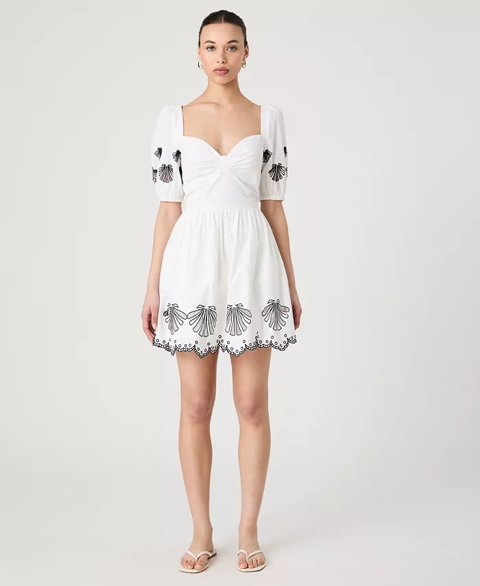 Женское платье Cambria из хлопка с вышивкой в стиле англайз French Connection, белый
Женское платье Cambria из хлопка с вышивкой в стиле англайз French Connection, белый