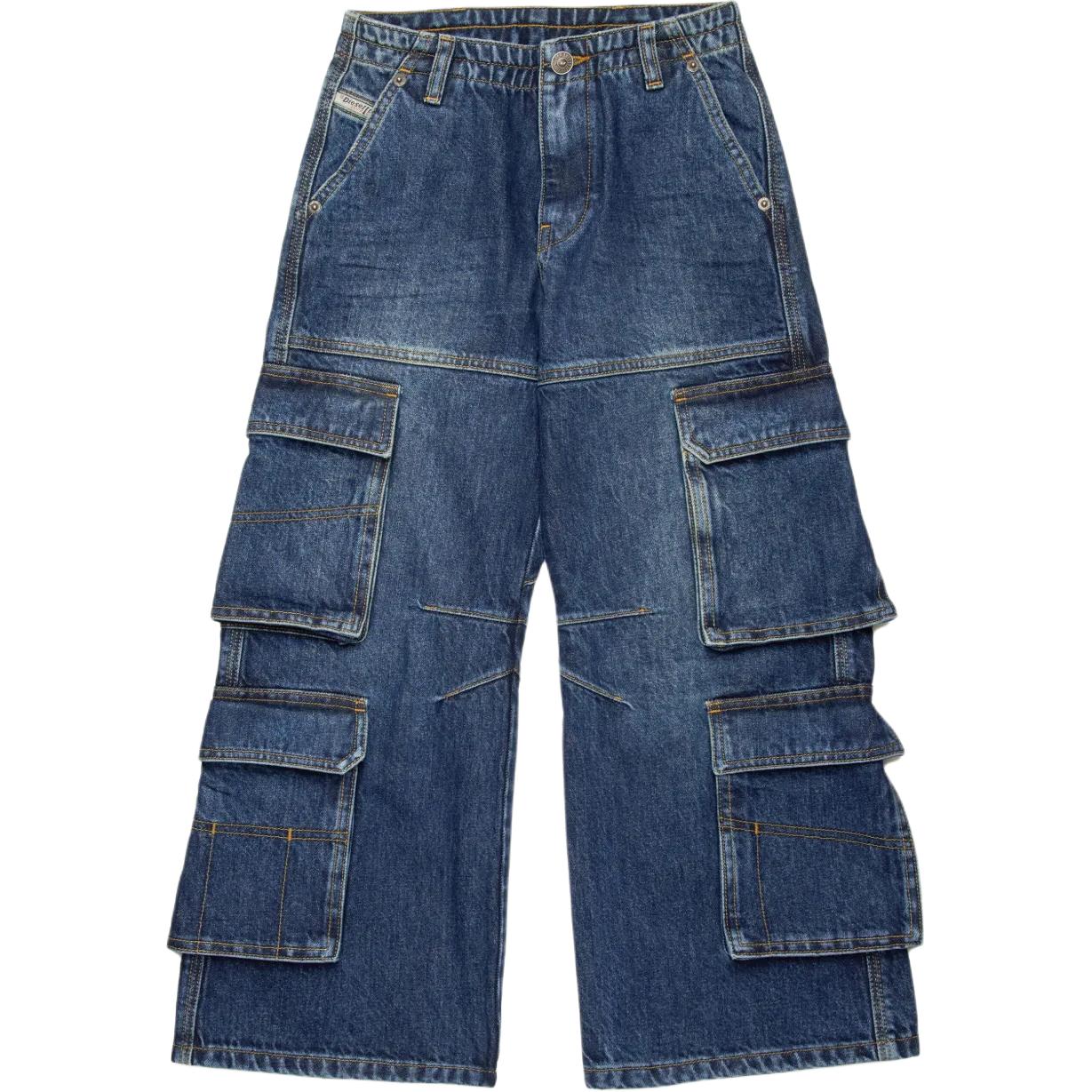 Детские карго-штаны DIESEL, синий
Детские карго-штаны DIESEL, синий
