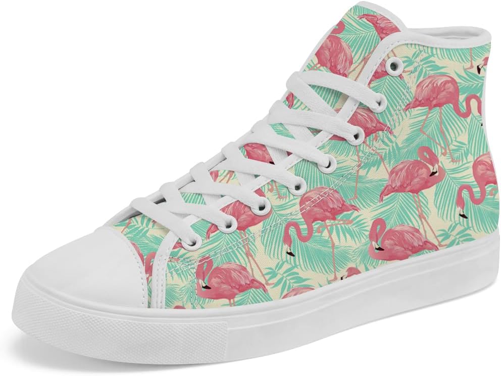 Высокие кеды Flamingo для мужчин и женщин, тканевые кроссовки на шнуровке, повседневная обувь, подарок для мамы и папы Chebing, зеленый/розовый
Высокие кеды Flamingo для мужчин и женщин, тканевые кроссовки на шнуровке, повседневная обувь, подарок для мамы и папы Chebing, зеленый/розовый