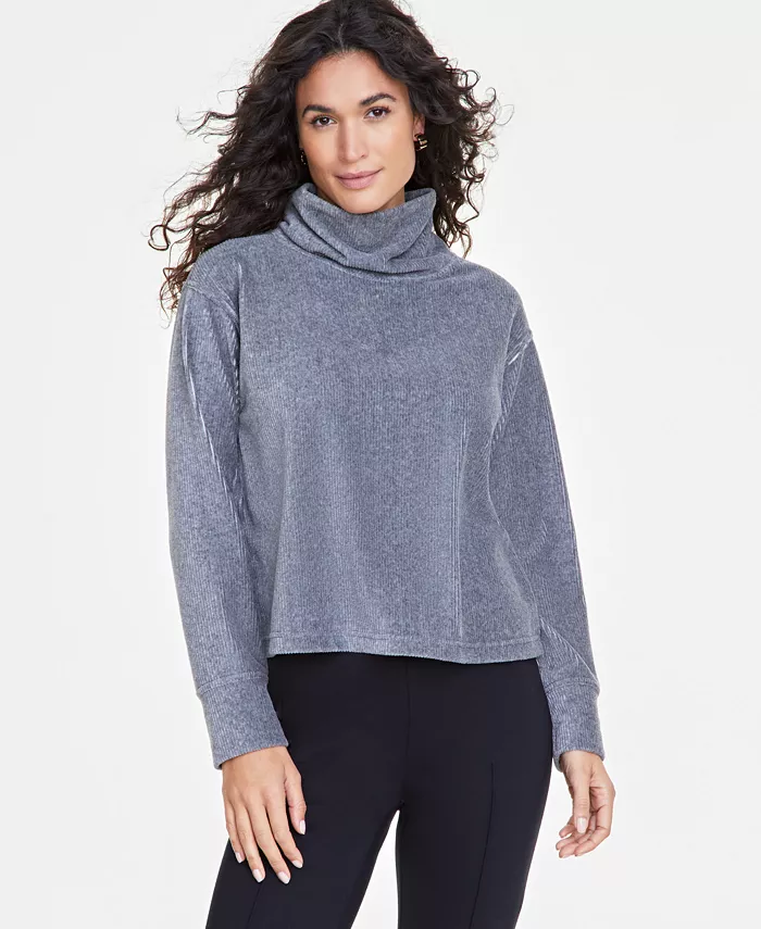 Женская водолазка из ребристого велюра On 34th, серый
Женская водолазка из ребристого велюра On 34th, серый