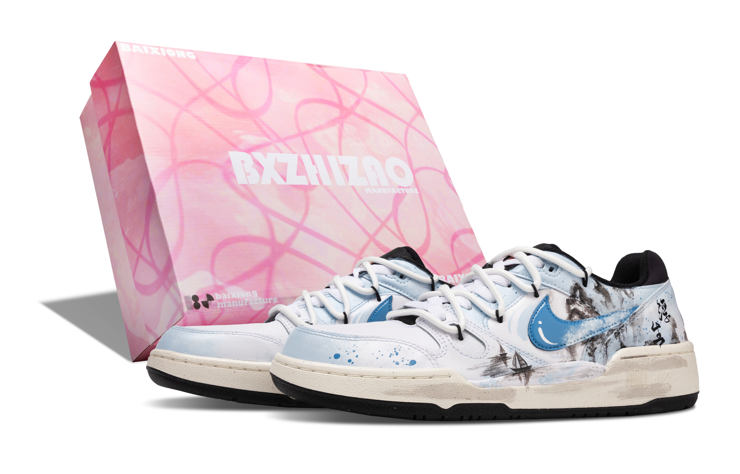 Nike Полноразмерные устойчивые к истиранию лоу-топ скейтборд кроссовки мужские синий белый, цвет Blue White (S-BOX)
Nike Полноразмерные устойчивые к истиранию лоу-топ скейтборд кроссовки мужские синий белый, цвет Blue White (S-BOX)