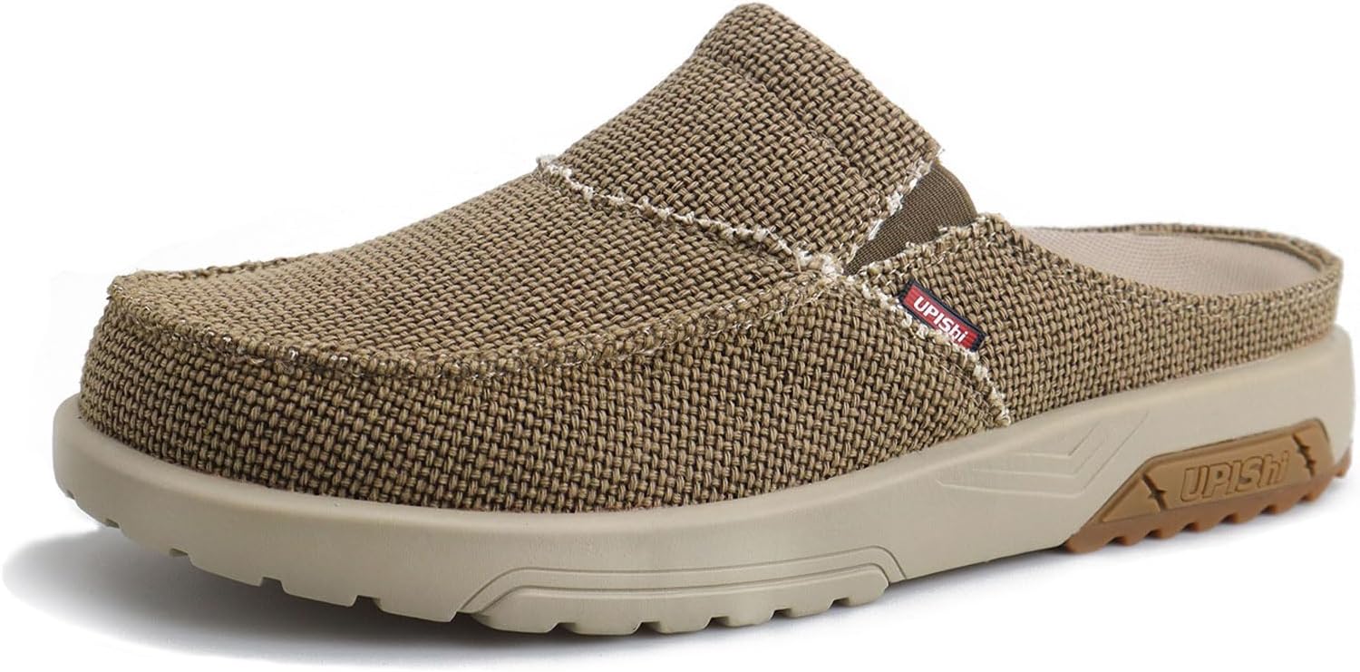Мужские ортопедические тапочки UPIShi с поддержкой свода стопы для снятия боли при плантарном фасциите, текстильные, для дома и улицы, слипоны-лоферы, нескользящие повседневные туфли, темно-коричневый
Мужские ортопедические тапочки UPIShi с поддержкой свода стопы для снятия боли при плантарном фасциите, текстильные, для дома и улицы, слипоны-лоферы, нескользящие повседневные туфли, темно-коричневый