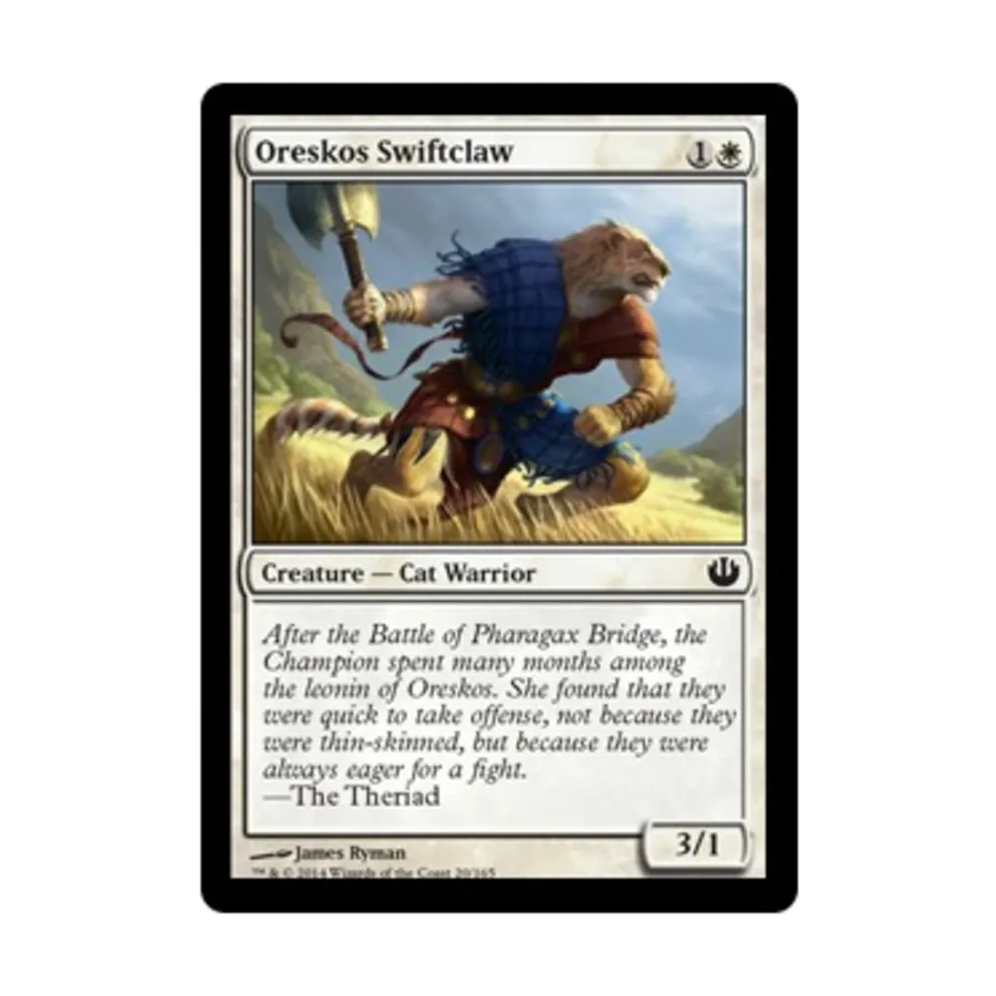 CCG Орескос Быстрый Коготь (К), MTG - Journey into Nyx
CCG Орескос Быстрый Коготь (К), MTG - Journey into Nyx