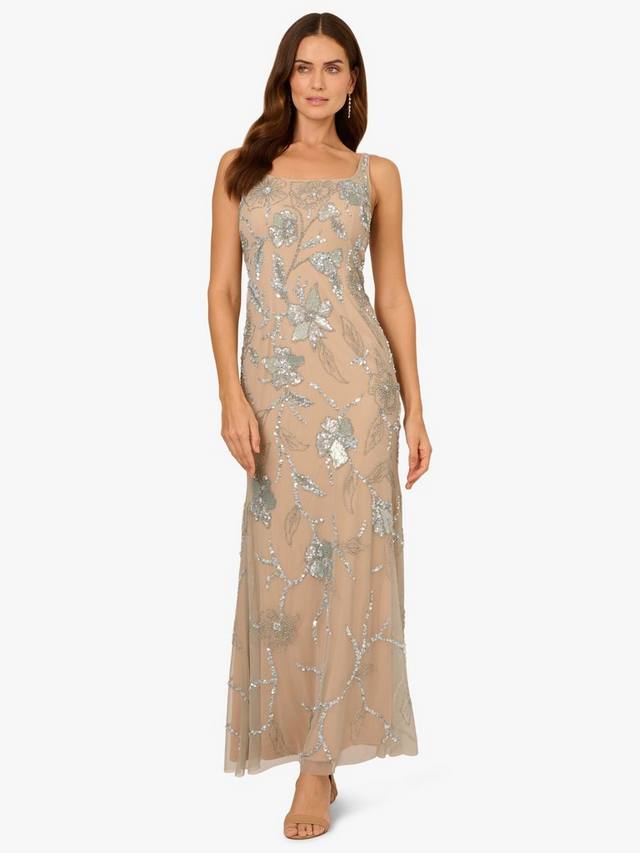 Платье русалки без рукавов Adrianna Papell, цвет Nude/Sage
Платье русалки без рукавов Adrianna Papell, цвет Nude/Sage