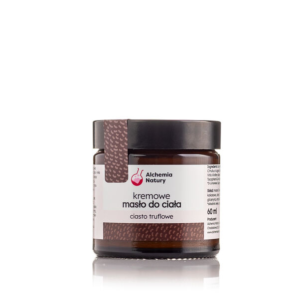 Сливочное масло для тела трюфельное пирожное, 60 мл Alchemia Natury
Сливочное масло для тела трюфельное пирожное, 60 мл Alchemia Natury