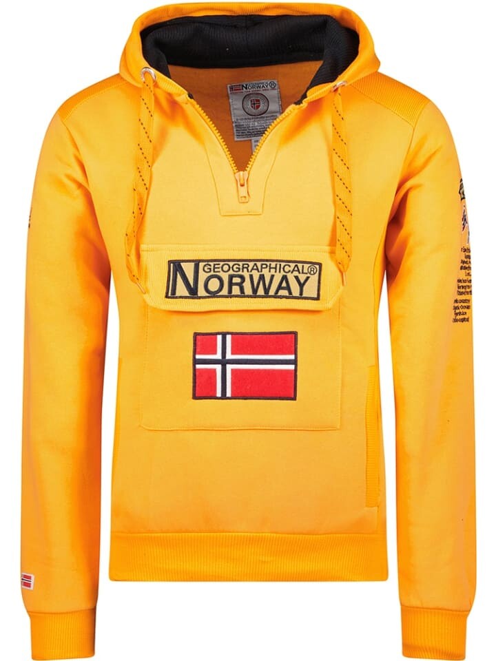 Толстовка Geographical Norway Hoodie, оранжевый
Толстовка Geographical Norway Hoodie, оранжевый