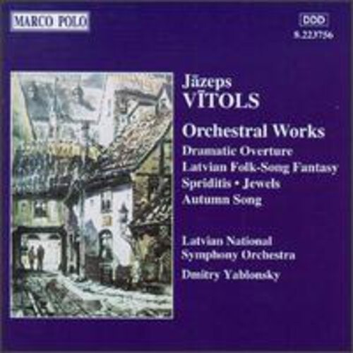CD диск Vitols / Yablonsky / Latvian National Orchestra: Orchestral Works
CD диск Vitols / Yablonsky / Latvian National Orchestra: Orchestral Works
