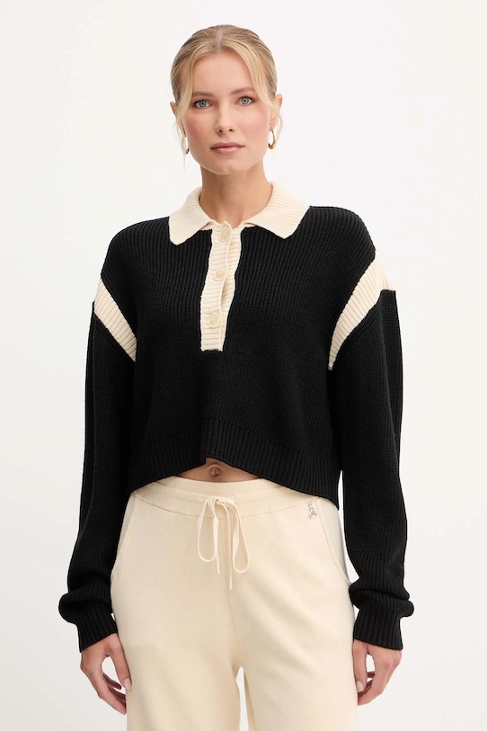 Свитер из смесовой шерсти Patrizia Pepe, черный
Свитер из смесовой шерсти Patrizia Pepe, черный