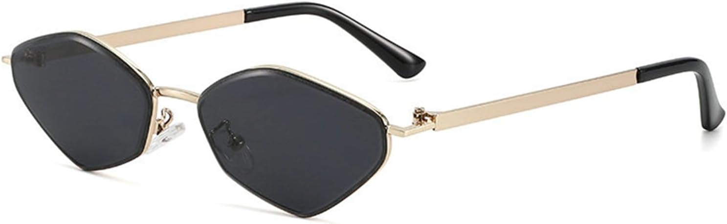 Солнцезащитные очки Willochra Rimless Polygon для женщин, роскошные модные металлические очки «кошачий глаз» для женщин, винтажные очки с защитой от УФ-излучения UV400, C1
Солнцезащитные очки Willochra Rimless Polygon для женщин, роскошные модные металлические очки «кошачий глаз» для женщин, винтажные очки с защитой от УФ-излучения UV400, C1