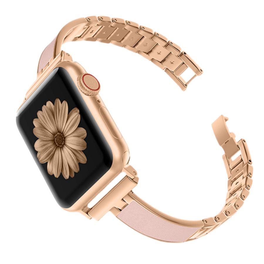 Браслет для часов унисекс Zhongwo, розовое золото пудровая кожа
Браслет для часов унисекс Zhongwo, розовое золото пудровая кожа