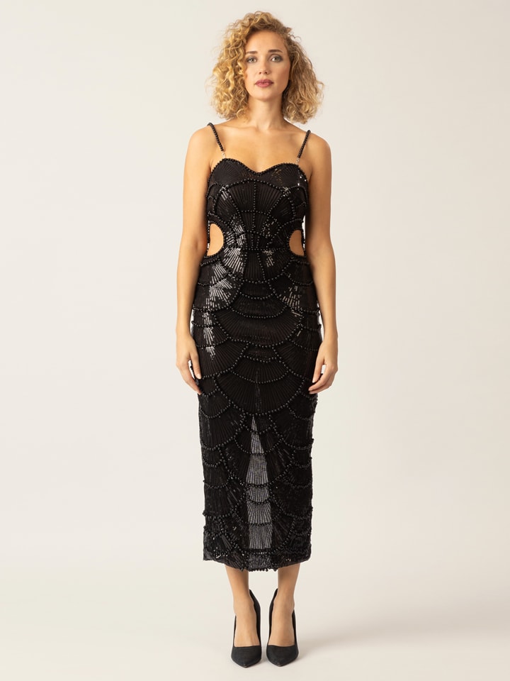 Длинное платье APART, черный
Длинное платье APART, черный