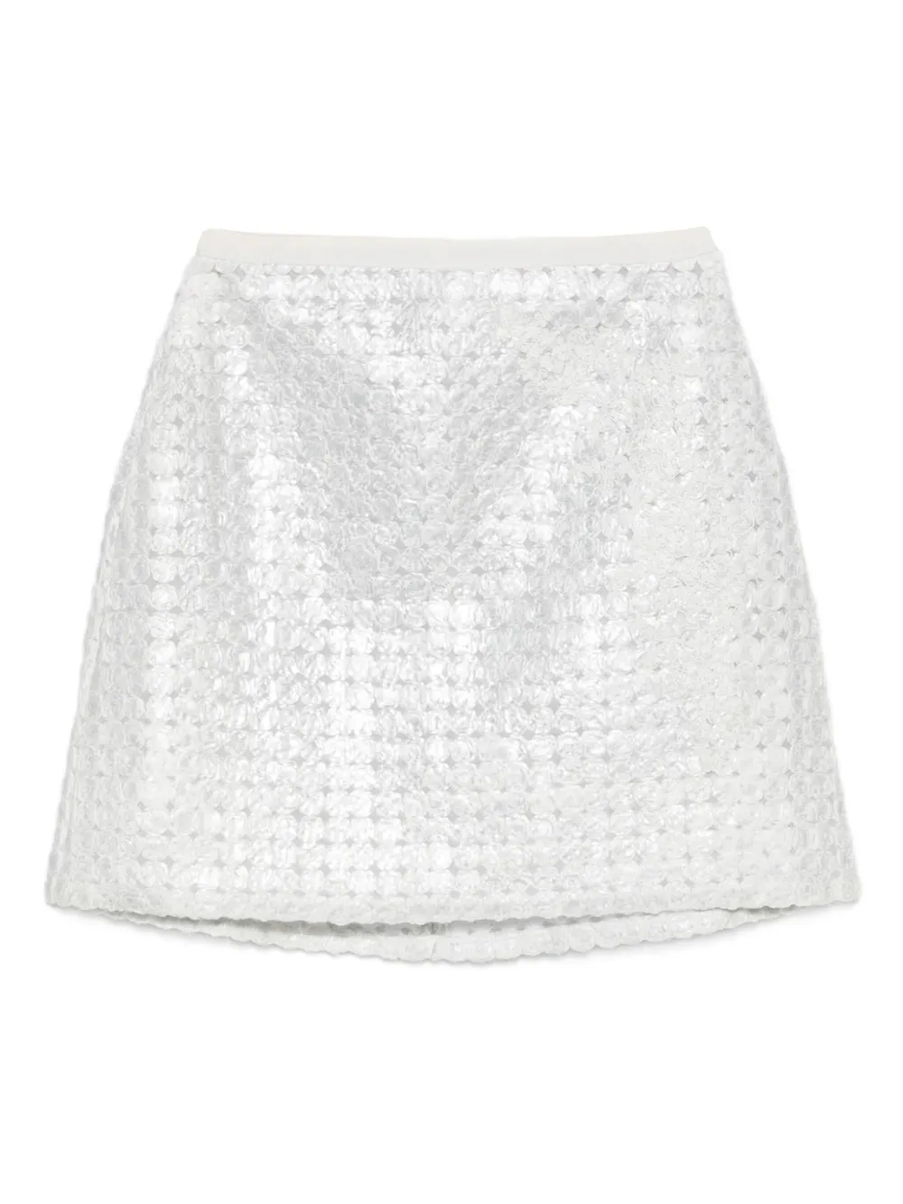 Юбка мини с пайетками Gemy Maalouf, серебряный
Юбка мини с пайетками Gemy Maalouf, серебряный