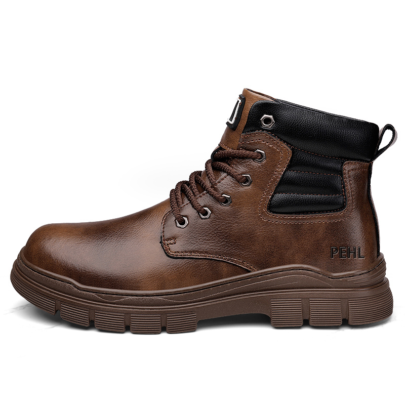 PEHL Мужские ботинки Martin черно-коричневые с меховой подкладкой, цвет Brown Fleece-Lined
PEHL Мужские ботинки Martin черно-коричневые с меховой подкладкой, цвет Brown Fleece-Lined