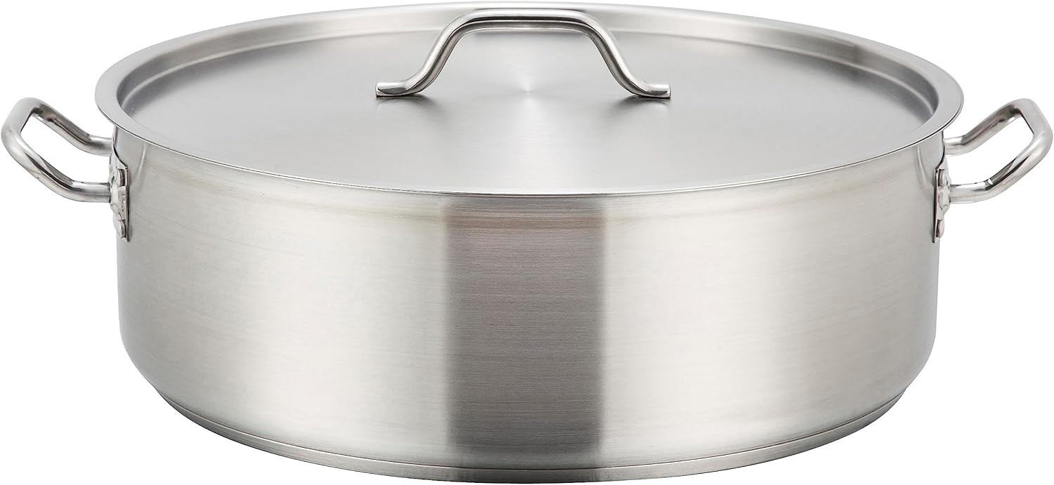 Winware Winco SSLB-20 из нержавеющей стали, 20 кварт Кастрюля для тушения, Stainless Steel
Winware Winco SSLB-20 из нержавеющей стали, 20 кварт Кастрюля для тушения, Stainless Steel