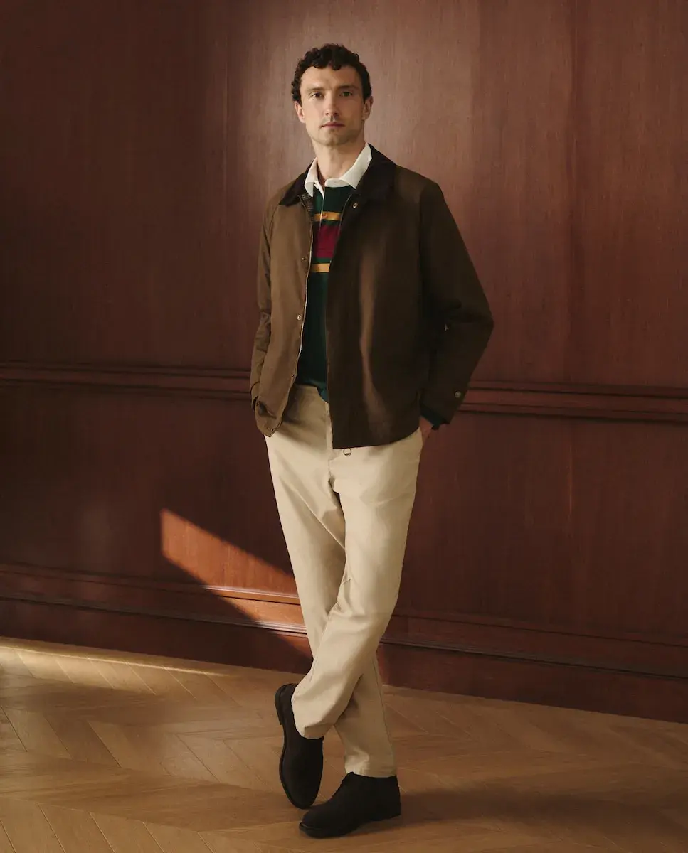 Куртка-ветровка из вощеного хлопка для мужчин Lloyd's, светло-коричневый
Куртка-ветровка из вощеного хлопка для мужчин Lloyd's, светло-коричневый