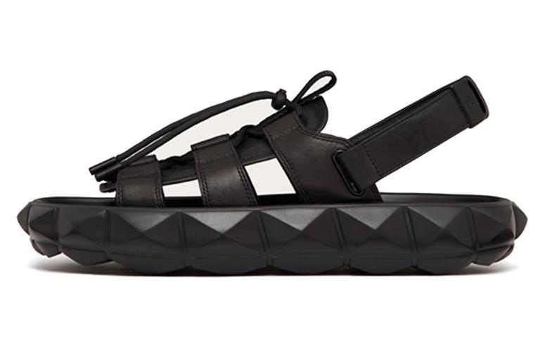 Valentino Сандалии с ремешками и римскими заклепками, мужские, черные
Valentino Сандалии с ремешками и римскими заклепками, мужские, черные