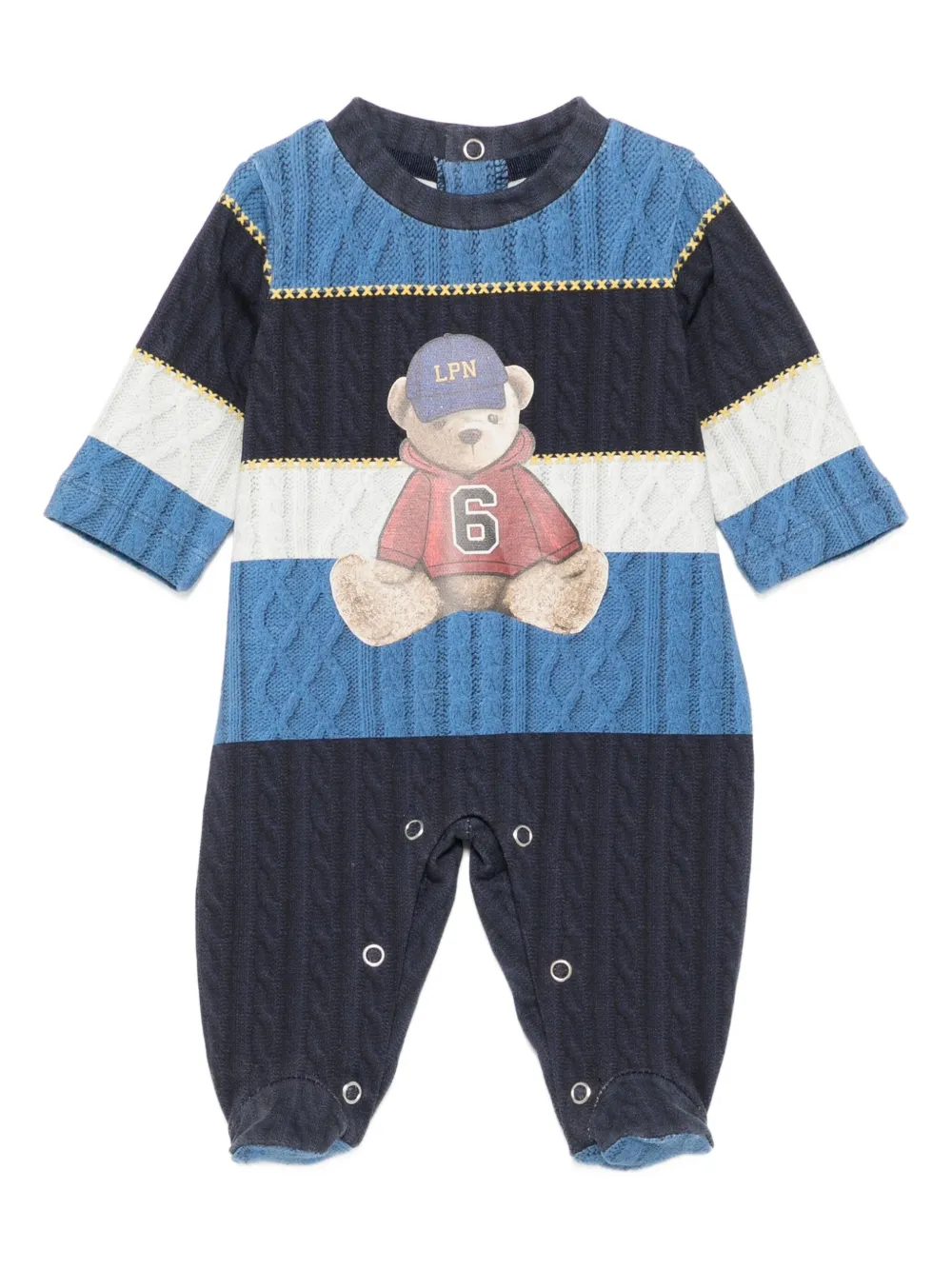 Пижама фактурной вязки Lapin House, синий
Пижама фактурной вязки Lapin House, синий