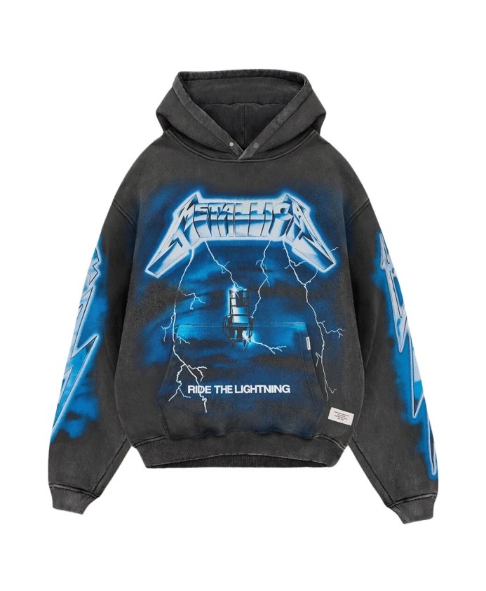 Худи Metallica Ride the Lightning Represent, серый
Худи Metallica Ride the Lightning Represent, серый