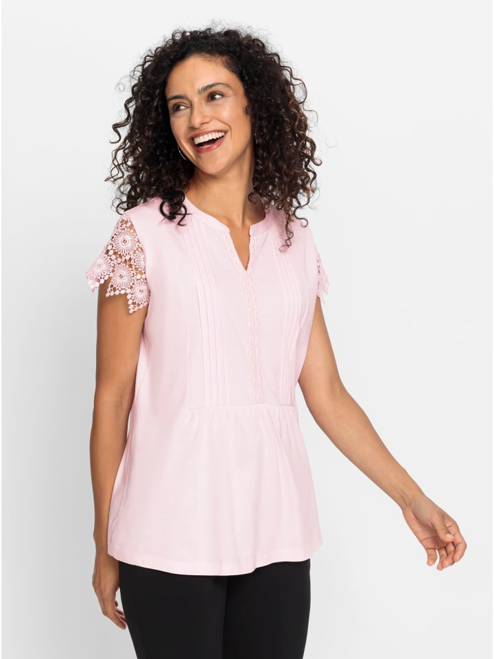 Рубашка с короткими рукавами светло-розового цвета WITT WEIDEN
Рубашка с короткими рукавами светло-розового цвета WITT WEIDEN