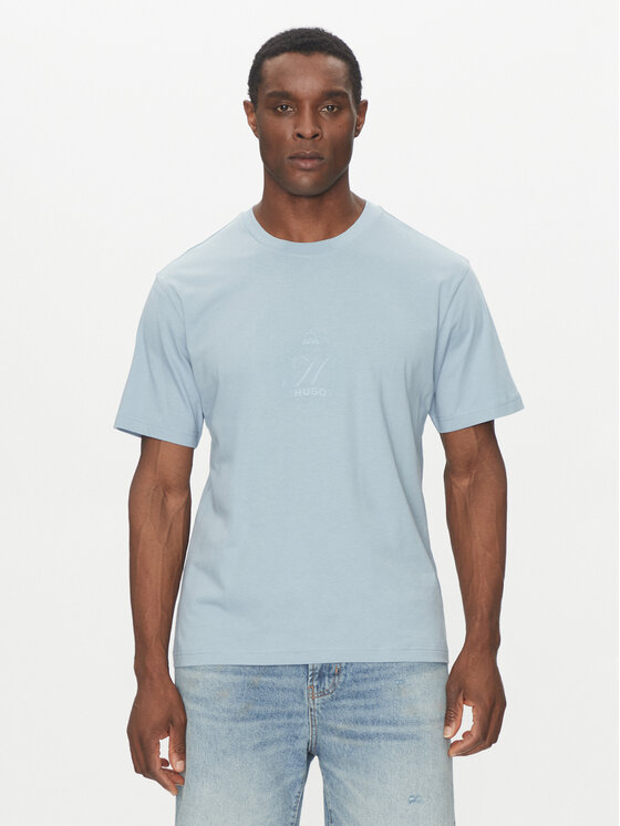 Футболка обычного кроя 50538246 Hugo, голубой
Футболка обычного кроя 50538246 Hugo, голубой