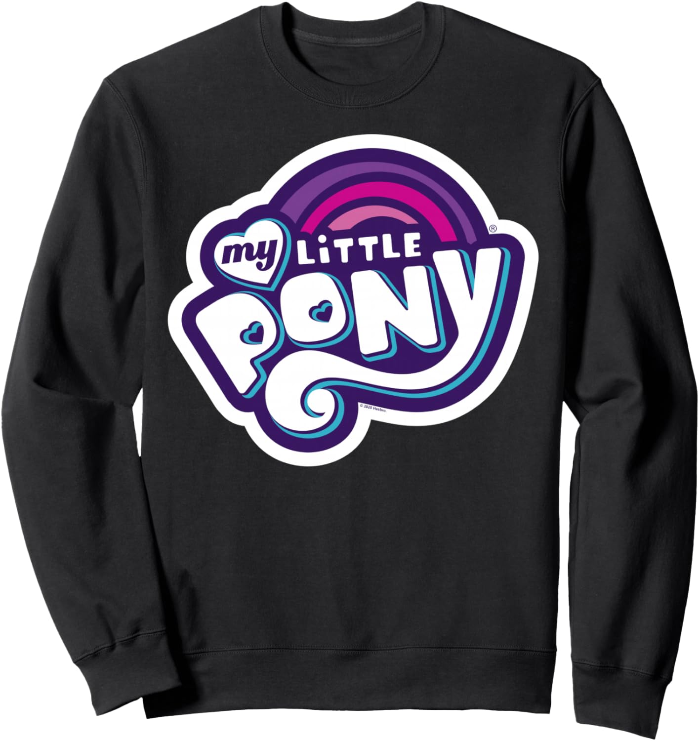 Классическая ретро-толстовка с логотипом My Little Pony: Friendship Is Magic, черная
Классическая ретро-толстовка с логотипом My Little Pony: Friendship Is Magic, черная