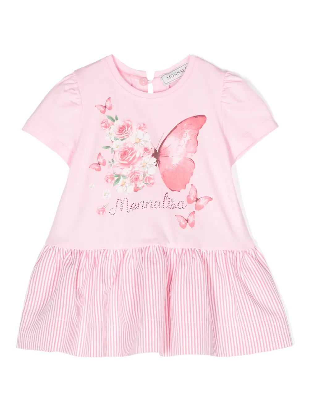 Платье со стразами Monnalisa, розовый
Платье со стразами Monnalisa, розовый