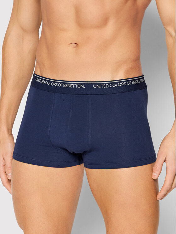 Боксерские трусы United Colors Of Benetton, синий 
Боксерские трусы United Colors Of Benetton, синий