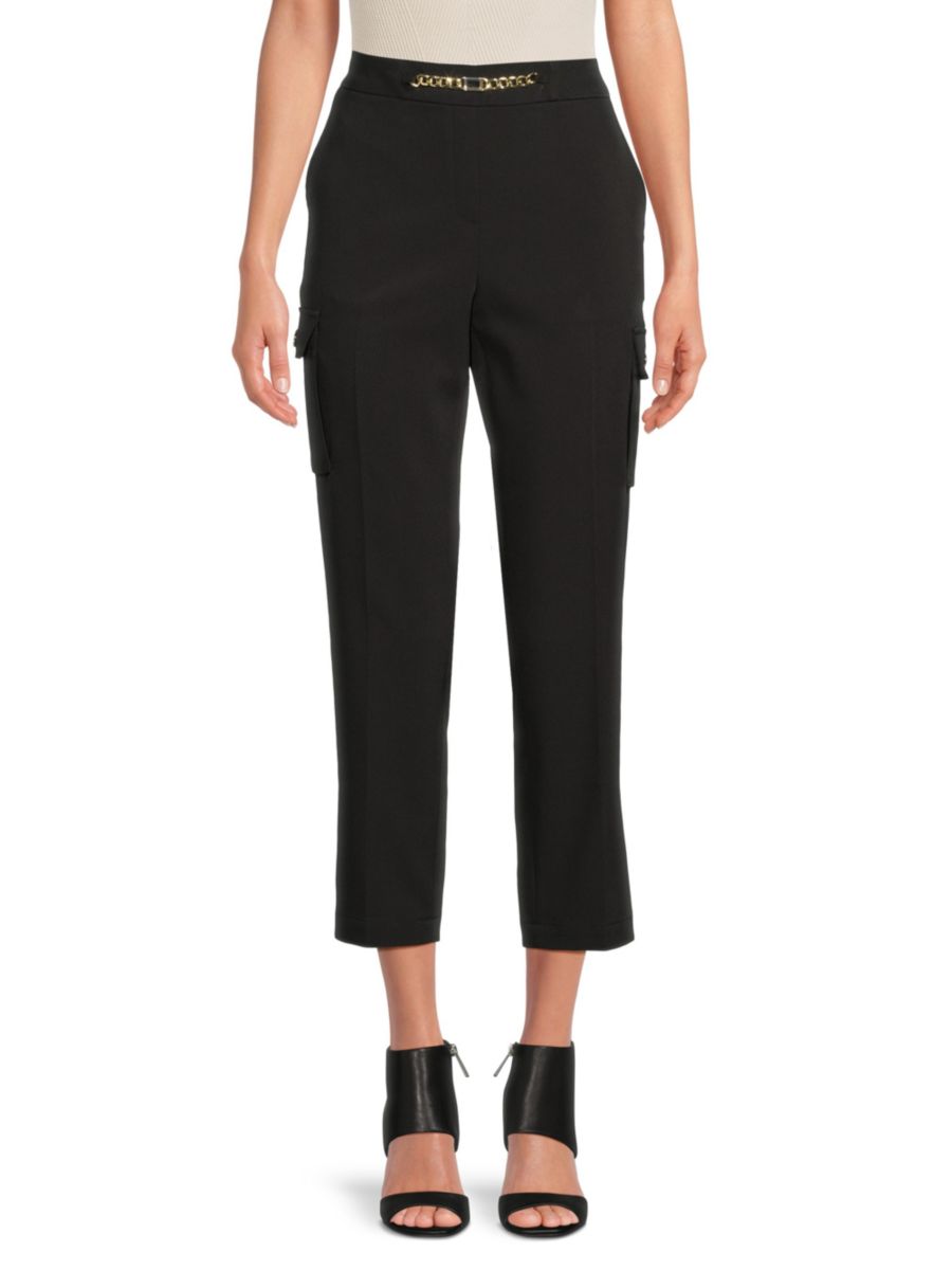 Укороченные брюки-карго Karl Lagerfeld Paris, черный
Укороченные брюки-карго Karl Lagerfeld Paris, черный