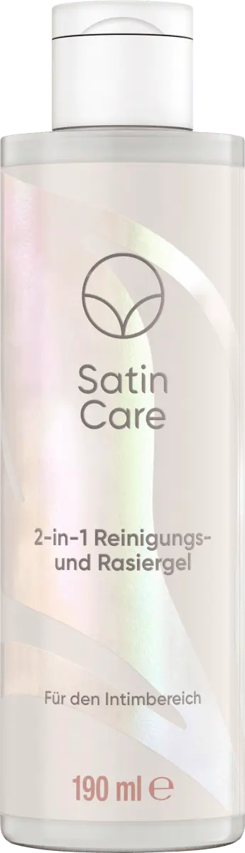 Гель для очищения и бритья 2в1 Satin Care для интимного бритья 190 мл Gillette 
Гель для очищения и бритья 2в1 Satin Care для интимного бритья 190 мл Gillette