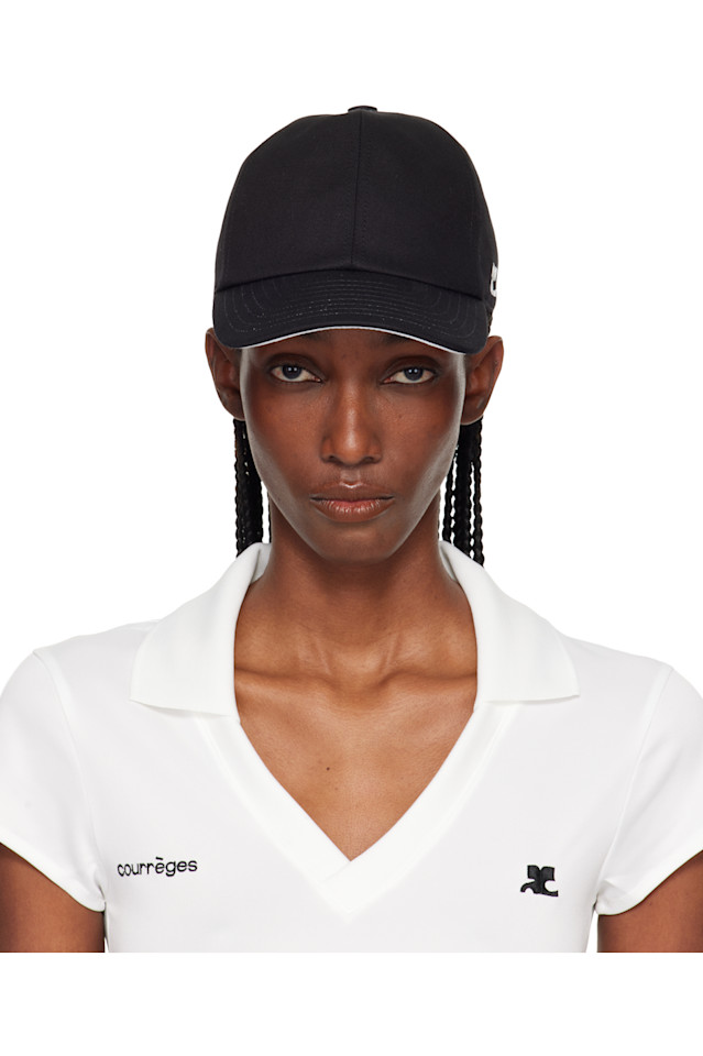 Фирменная хлопковая кепка 'ac' Courrèges, черный
Фирменная хлопковая кепка 'ac' Courrèges, черный