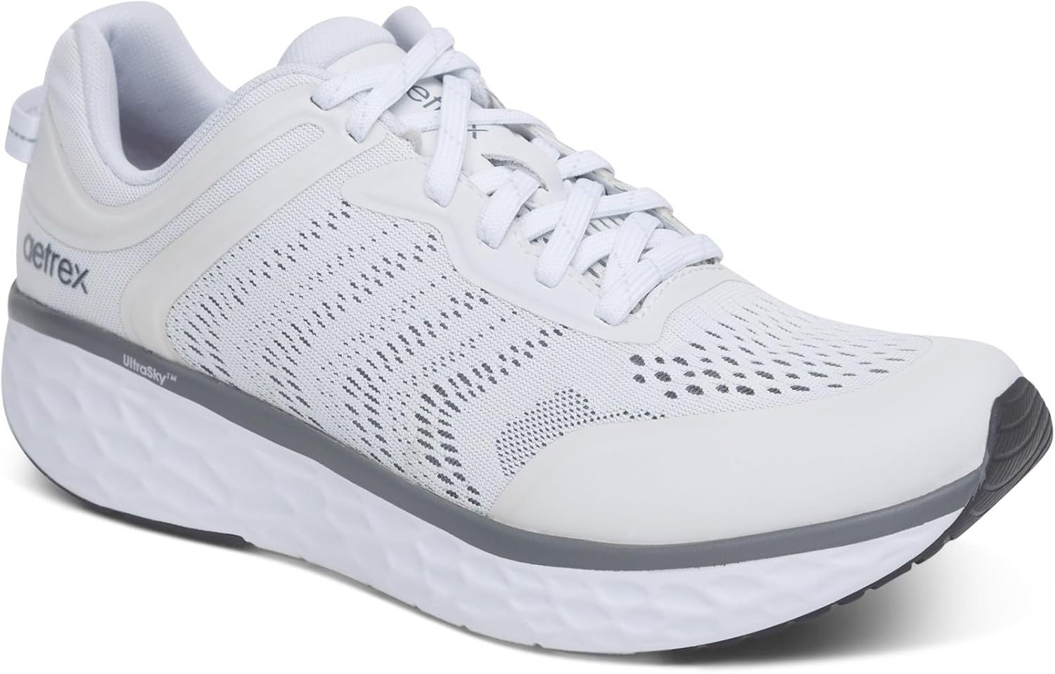 Мужские ортопедические кроссовки Aetrex Chase с поддержкой свода стопы - облегчение при подошвенном фасците, комфортная сетка, регулируемые шнурки, белый
Мужские ортопедические кроссовки Aetrex Chase с поддержкой свода стопы - облегчение при подошвенном фасците, комфортная сетка, регулируемые шнурки, белый