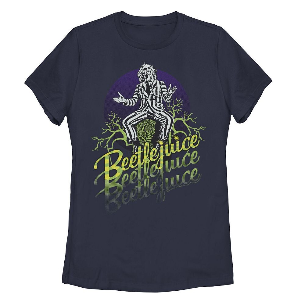 Детская футболка с рисунком Beetlejuice Three Times Licensed Character, темно-синий
Детская футболка с рисунком Beetlejuice Three Times Licensed Character, темно-синий
