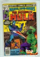 Marvel Super Heroes featuring The Incredible Hulk, No. 71 (May, 1978) (Marvel Comics)
Marvel Super Heroes featuring The Incredible Hulk, No. 71 (May, 1978) (Marvel Comics)